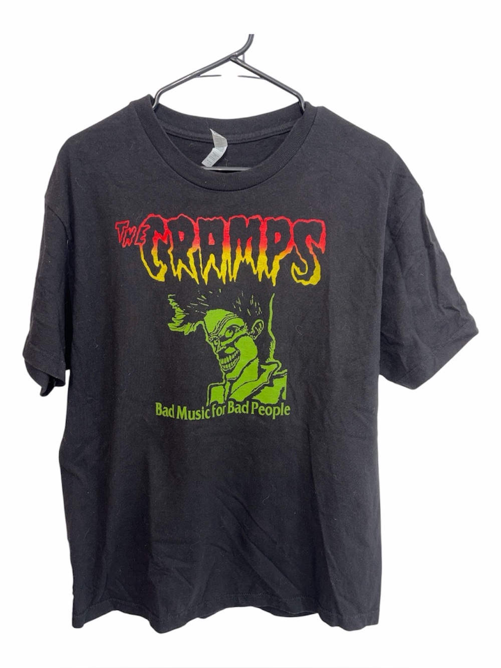 The Cramps Bad Music For Bad People Graphic T-Shirt Size Large